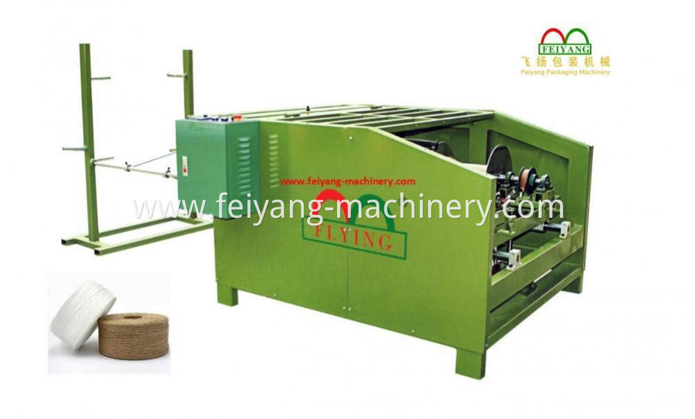 Twisted Paper Rope Making Machine Picture